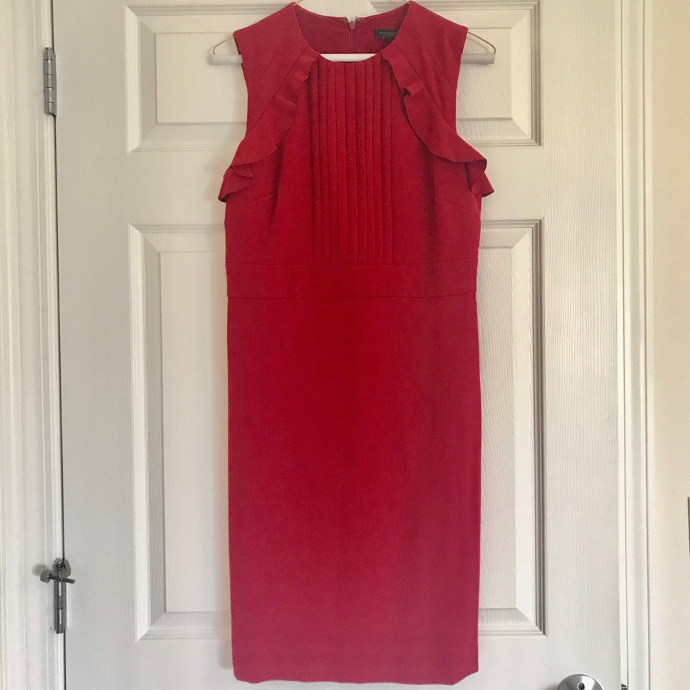 Ann Taylor Red Dress NWT